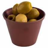 (6 τεμ.) Μπολ για ντιπ - Ανοξείδωτο ατσάλι - 60 ml - 60x60 mm - Κόκκινο