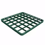 Rack Extender - for glass rack (500x500mm) - 500x500mm - 36 compartments - Green - compatible with GKU36N
