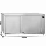 Wärmeschrank ECO - 2000x700mm - mit Schiebetüren - Digital