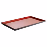 (6 pcs) GN 1/1 Gastronorm Tray - ASIA PLUS - Melamine - 530x325mm - Height: 30mm - Black