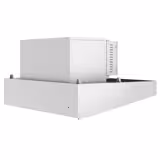 Hybrydowa okap kuchenny - 2000 mm - 98% skuteczność oczyszczania powietrza - z funkcją Smart Touch - LED