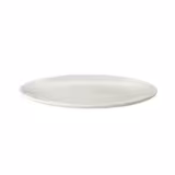 (12 pcs) LUX | Plate - flat - Porcelain - Ø255mm - Ivory