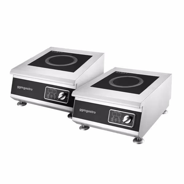 (2 pcs) Réchaud à induction à poser - 5kW - 1 foyer