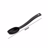 (12 pezzi) CAMBRO | CAMWEAR® -Cucchiaio da insalata in policarbonato - 260 mm - Nero