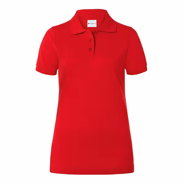 KARLOWSKY | Dames Werkkleding Poloshirt Basic - Rood - maat: XS
