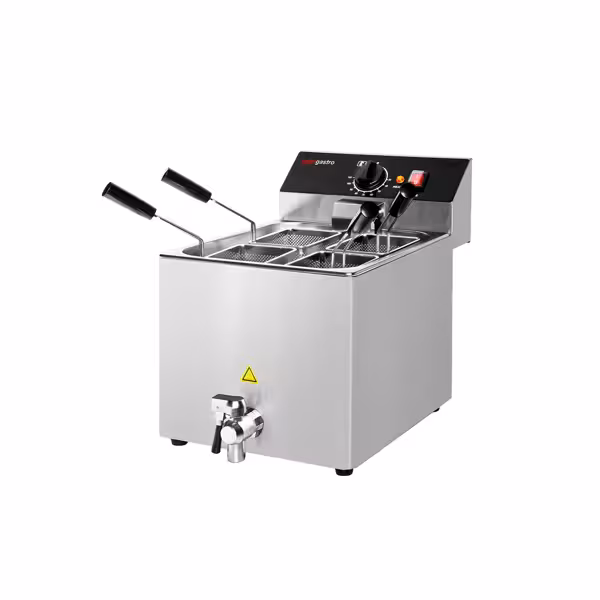 Pastakoker - 8 liter - 3,25 kW - met aftapkraan - incl. 4 kookmanden
