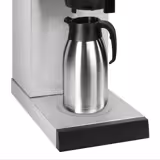 Cafetera de filtro profesional - 2L - 1,4 kW - con placas calefactoras [1] & relleno manual & protección contra sobrecalentamiento - incl. 1 botella isotérmica 2L