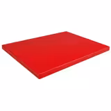 Tagliere professionale in polietilene (HDPE) - 600x400mm - Spessore: 20mm - Conforme HACCP - Rosso