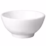 (6 Stück) Schale - PURE - Melamin - 1,25 Liter - Ø 205mm - Weiß