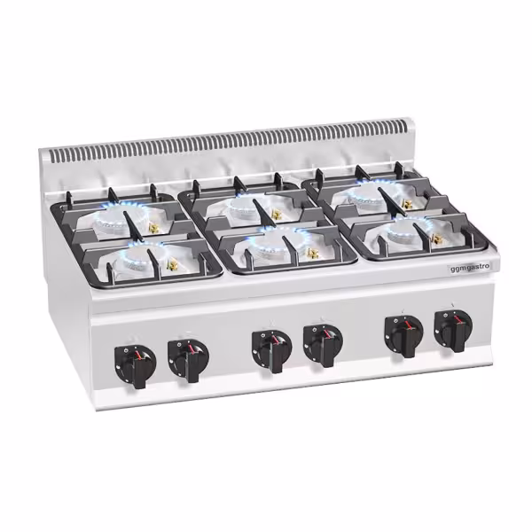 Εστία Αερίου - 28,5 kW - 6 καυστήρες