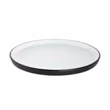 (6 szt.) COSMIC - Talerz płaski - kwadratowy - Porcelana - 250x250mm - Czarny
