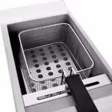 Elektrische friteuse - 13 liter - 4,5 kW - met aftapkraan