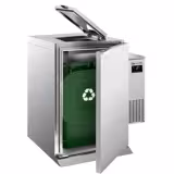 Commercial food waste cooler - 1 x 120 litres - Refrigeration unit on the right