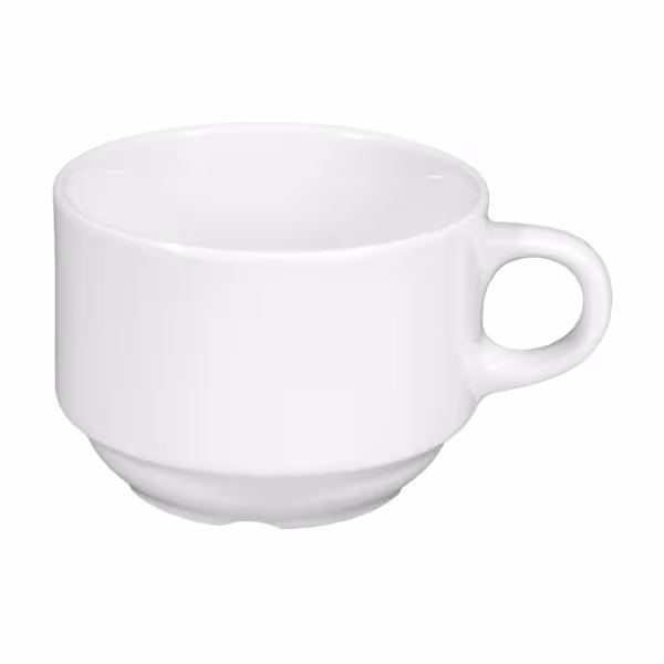 (6 Stück) SELTMANN WEIDEN | Kaffeetasse - 180ml - Weiß/Uni
