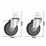 Tekerlek Seti - 100x130mm - 85mm - ERE serisi için