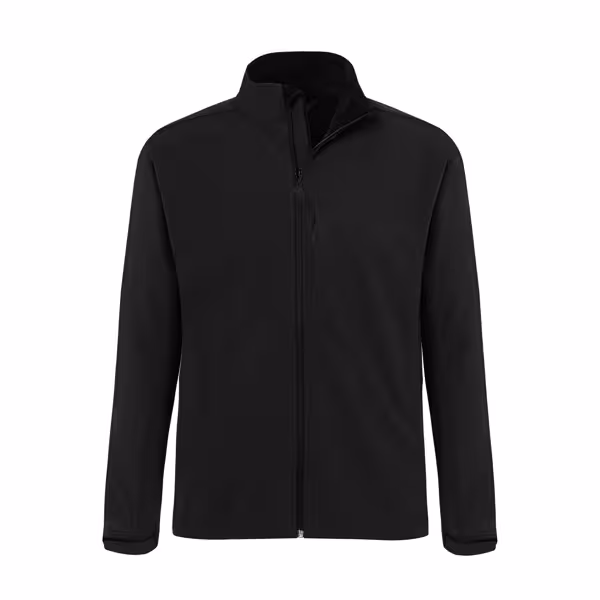 KARLOWSKY | Heren Softshell Jas Classic - Zwart - maat: 4XL