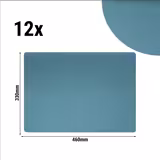 (12 pcs) James Placemats - 33x46cm - Eucalyptus