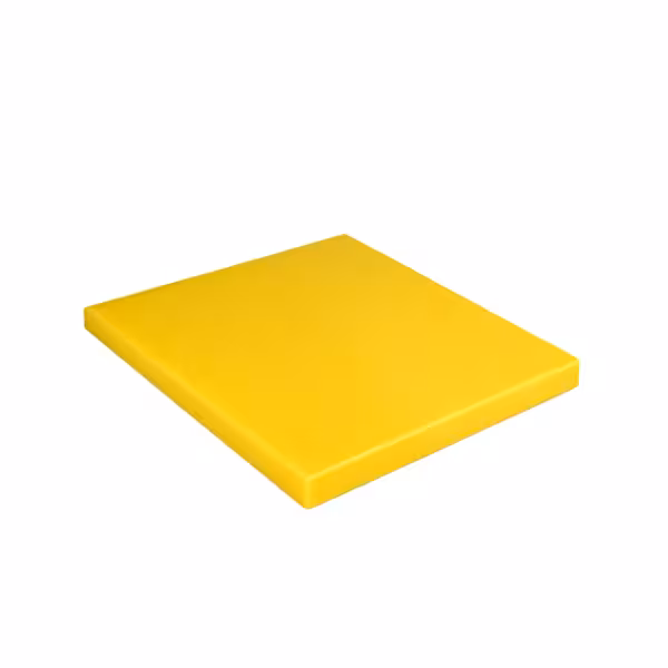 Antislip snijplank - 325x530mm - Dikte: 20mm - HACCP-conform - HDPE - Geel - Vaatwasmachinebestendig