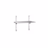 Mensola a parete in acciaio inox PREMIUM - 1200x300mm - con 2 ripiani