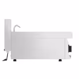 Elektrický vařič těstovin s vodovodním kohoutkem - 26 litrů + 26 litrů - 12 kW - AISI 304 vana