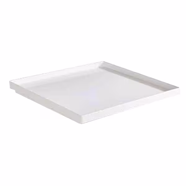 (6 stuks) GN-dienblad - ASIA PLUS - Melamine - GN 2/3 - hoogte: 30mm - Wit