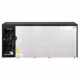 Barový chladicí stůl ECO - 2002x513 mm - se 6 zásuvkami - černý