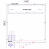 Regalset Aluminium - Bautiefe: 460mm - Tragkraft: 600 kg