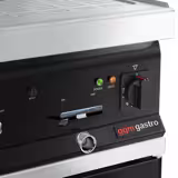 Cuiseur à pâtes électrique avec robinet – 2 × 26 L – 12 kW – incl. soubassement avec 2 portes