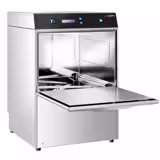 Doppia parete Lavabicchieri professionale - Meccanica (elettromeccanica) - 2,97kW - Cesto 40x40 - con dosatore detergente, dosatore brillantante & addolcitore incorporato