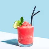 Slush (Buzlaş) Makinesi - 12+12+12L - 1,1kW - Dijital - Granita/Buzlu İçecek Dispenseri - Siyah/Gümüş