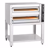 Elektro Pizzaofen - 9+9x 30cm - Manuell - inkl. Untergestell