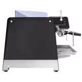 WEGA | Polar - Maquina de cafe espresso - 3 grupos - 6.9 kW - con 2 espumadores de leche y agua caliente - Touch - Negro