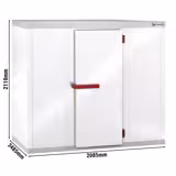 Cámara de refrigeración - 2080x3480mm - 12,48m³