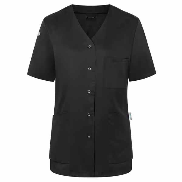KARLOWSKY | Korte Mouw Dames Tuniek Essential - Zwart - maat: 34