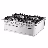 Cucina a gas - 4 fuochi - da incasso - 800x765x285mm