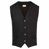 (6 pièces) KARLOWSKY | Gilet homme Kai - noir - Taille : 48