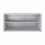 Pensile a giorno in acciaio inox ECO - 1200x400mm - a giorno (senza ante) - 650mm di altezza