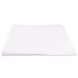 (5 pcs) Damask Square Tablecloth Tessin Atlas - Satin Band - 100x100cm - White