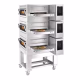 (3 Stück) Gas Durchlaufofen - 1680x2180mm - Touch - Bandbreite: 800mm - inkl. Untergestell