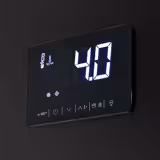 Koelwerkbank PREMIUM - 1400x600mm - met 2 deuren & met achterwand