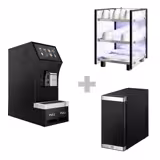 Kaffeevollautomat - 16 Programme - 10 Zoll Touchscreen - inkl. Tassenwärmer & Milchkühlschrank