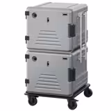 Thermobox - Chargement par l’avant - 2x 180L - pour 24x GN 2/1 - 770x885x1380mm - chauffant
