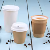 (1000 Stück) Pappbecher - 150ml - Ø 80mm - Braun