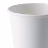 (500 Stück) Coffee to go Pappbecher - doppelwandig - 300ml - Ø 90mm - Weiß