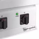 Cuisinière électrique - 4,6 kW - 2 plaques rondes - incl. soubassement avec 1 porte