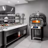 Elektrische pizzaoven Compact - 6x Ø30cm - 400V - Touchscreen - tot 400°C - incl. onderstel