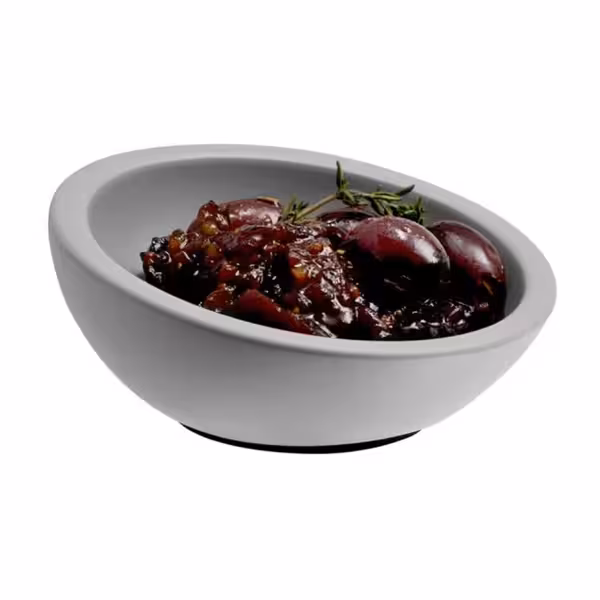 (18 st) Ramekin - ELEMENT - 3er Set - Betong - 50 ml - fyrkantig - 100x100x45 mm - grå