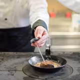 Termometro a sonda per alimenti - Ø45mm - Acciaio cromato-nichelato - Profondità d’inserimento:125mm - da -40°C a +70°C