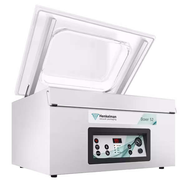 HENKELMAN | BOXER 52 - Kammer-Vakuumiergerät - 21m³/h - 800 Watt - Digital