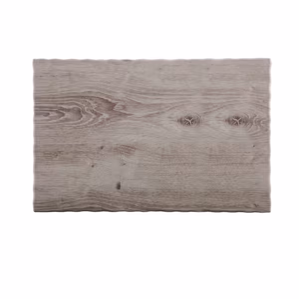 (6 adet) GN 1/2 Tepsi - DRIFTWOOD - Melamin - 325x265mm - Yükseklik: 15mm - Gri